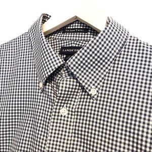 Lands End | plaid button down | Men’s